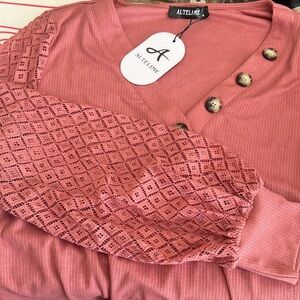 Rose Pink Sweater